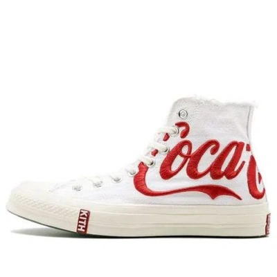 Converse Chuck Taylor Allstar 70s Hi Kith Cocacola White 70s 'white Red' In Multi