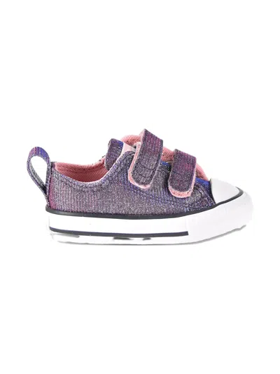 Converse Babies' Chuck Taylor As Space Star "coastal Pink/silver" Sneakers