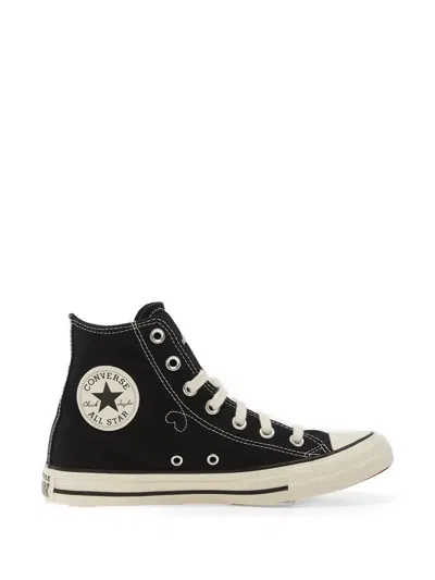 Converse Chuck Taylor Charm-detail Sneakers In Black
