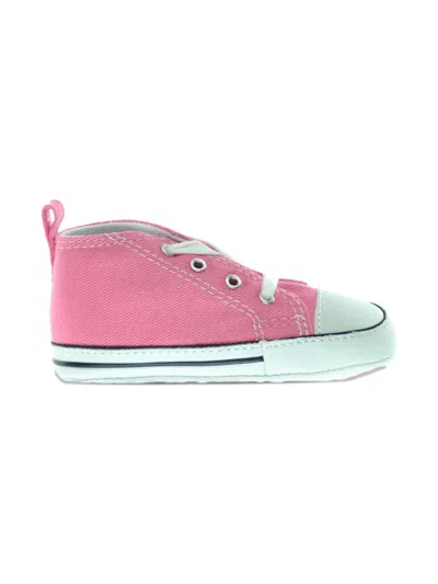 Converse Babies' Chuck Taylor First Star Td "pink/white" Sneakers