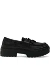 Converse Women S Chuck Taylor All Star Lugged Heel Platform Loafers In Black