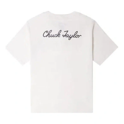 Converse Chuck Taylor Logo Button-up T-shirt 'white'