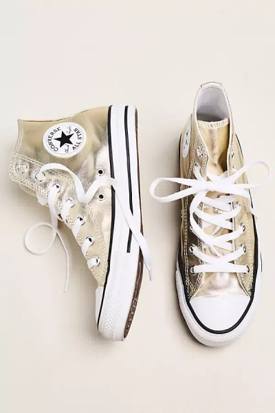 Converse Chuck Taylor Metallic High-top Sneakers In Multi