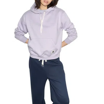 Converse Chuck Taylor Patch Classic Pullover Hoodie In Blue