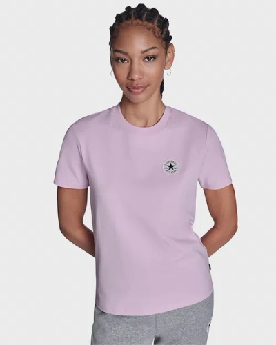Converse Chuck Taylor Patch T-shirt In Purple