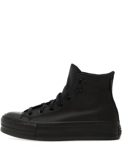 Converse Chuck Taylor Platform Sneakers In Black