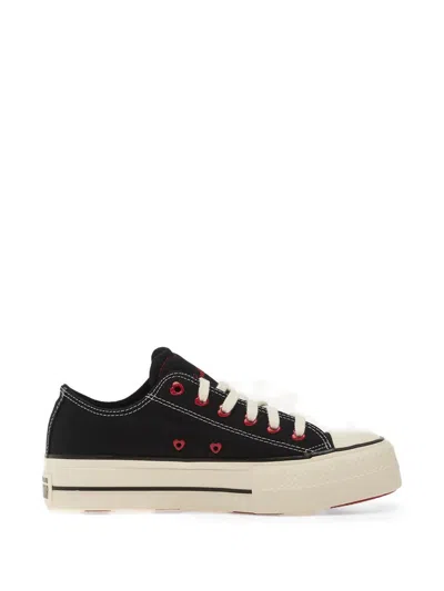 Converse Chuck Taylor Platform Sneakers In Black
