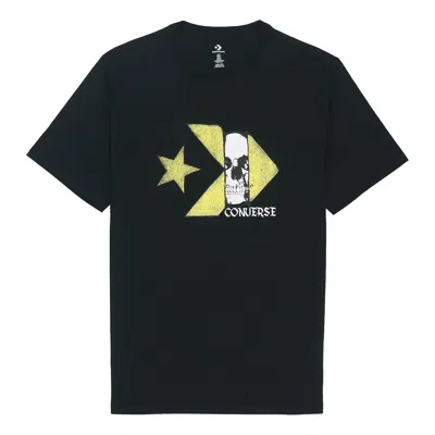 Converse Chuck Taylor Skull Logo Short Sleeve T-shirt 'black'
