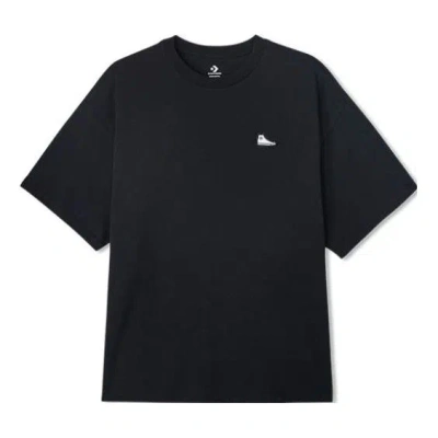 Converse Chuck Taylor Sneaker Patch Crew Neck T-shirt 'black'