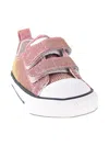 Converse Chuck Taylor Space Star "barley Rose/silver" Sneakers In Pink