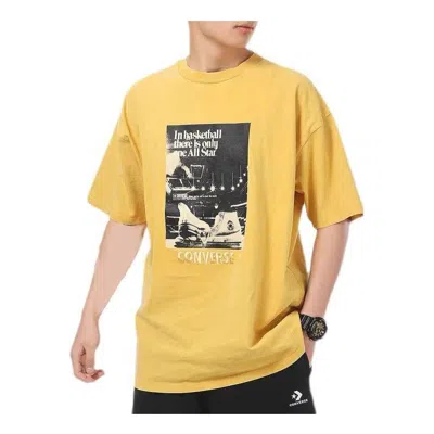 Converse Chuck Taylor Washed Archive Basketball T-shirt 'yellow'