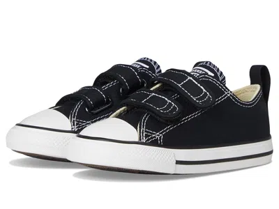 Converse Chuck Taylor(r) 2v Ox (infant/toddler) Kids Shoes Black : 10 Toddler M, Canvas