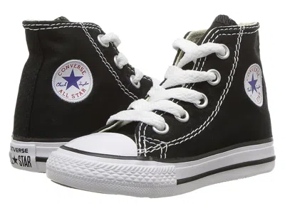 Converse Kids' Chuck Taylor(r) All Star(r) Core Hi (infant/toddler) Boys Shoes Black : 3 Infant M, Canvas