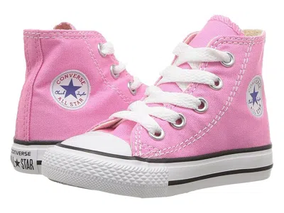 Converse Kids' Chuck Taylor(r) All Star(r) Core Hi (infant/toddler) Boys Shoes Pink : 3 Infant M, Canvas