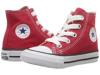 Converse Kids' Chuck Taylor(r) All Star(r) Core Hi (infant/toddler) Boys Shoes Red : 3 Infant M, Canvas