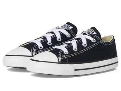 Converse Kids' Chuck Taylor(r) All Star(r) Core Ox (infant/toddler) Boys Shoes Classic Black : 3 Infant M, Canvas