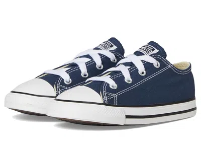 Converse Kids' Chuck Taylor(r) All Star(r) Core Ox (infant/toddler) Boys Shoes Navy : 3 Infant M, Canvas In Blue