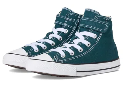Converse Chuck Taylor(r) All Star(r) Easy On (little Kid) Kid's Shoes Darkly Jaded : 12 Little Kid M, Canvas In Green