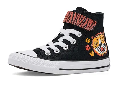 Converse Chuck Taylor(r) All Star(r) Lions Easy On (little Kid) Kid's Shoes Black/gold Palm/white : 2 Little 