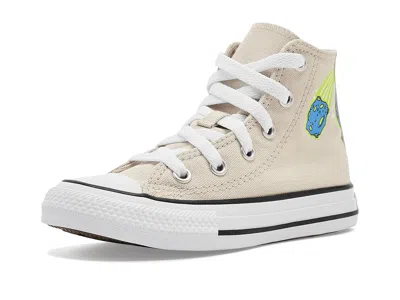 Converse Chuck Taylor(r) All Star(r) Planets (little Kid) Kid's Shoes Classic Ecru/light Blue: 1.5 Little Kid In Multi