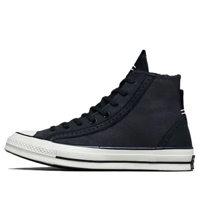 Converse Chucks 70 Leather And Suede 'storm Wind' In Black
