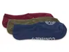 Converse Chucks Patch No Show Socks 3 Pack In Multi