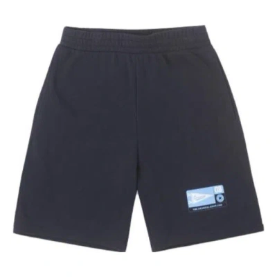 Converse Chucks Retro Collegiate Shorts 'black' In Blue