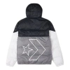 Converse Classic Casual Warm Hooded Down Jacket 'grey' In Multi