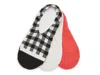 Converse Classic No Show Liners 3 Pack In Multi