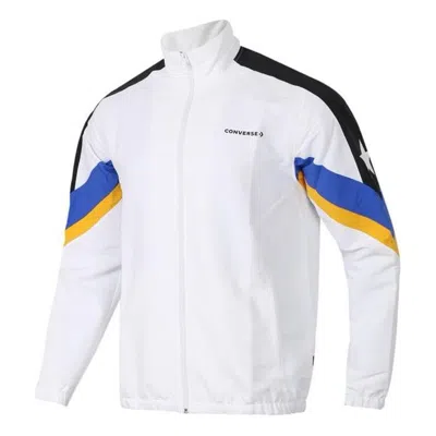 Converse Color Block Track Jacket 'white'