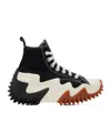 Converse Color-laced High-top Casual Sneakers In Black