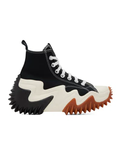 Converse Color-laced High-top Casual Sneakers In Black
