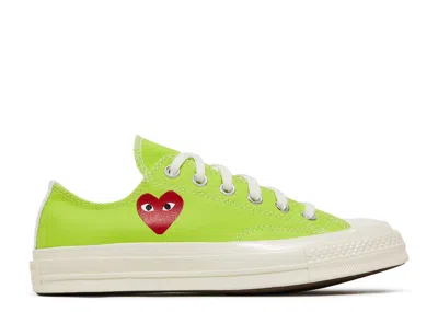 Converse Comme Des Garçons Play X  Chuck 70 Low 'bright Green'