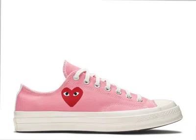 Converse Comme Des Garçons Play X  Chuck 70 Low 'bright Pink'