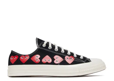 Converse Comme Des Garçons Play X  Chuck 70 Low 'multi Heart - Black'