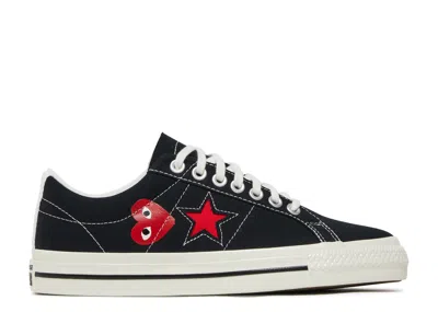 Converse Comme Des Garçons Play X  One Star 'black White' In Multi