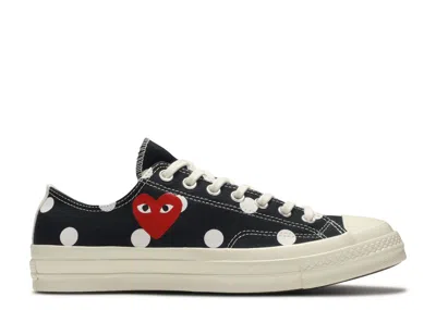Converse Comme Des Garçons X  Chuck Taylor All Star 70 Low 'polka Dot' In Black