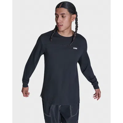 Converse Cons Long Sleeve Tee In Black