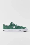 Converse Green Cons One Star Pro Sneakers In Admiral Elm