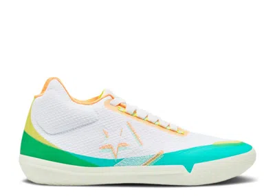 Converse All Star Bb Evo Mid 'hi-vis Collection - White Green Glow'