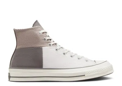 Converse Chuck 70 High 'crafted Patchwork - Grey Wonder Stone' In Gray