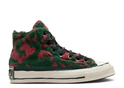 Converse Chuck 70 High 'luxe Plush' In Green