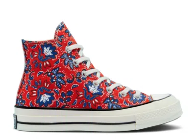 Converse Chuck 70 High 'paisley - Habanero Red'