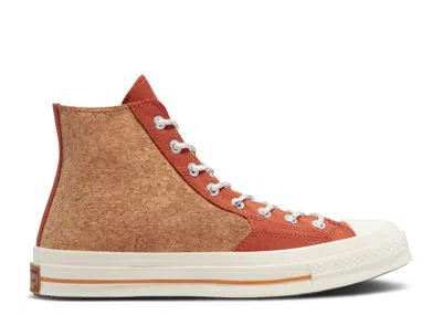 Converse Chuck 70 High 'summer Daze - Cork' In Orange