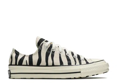 Converse Chuck 70 Low 'archival Zebra Print' In Black
