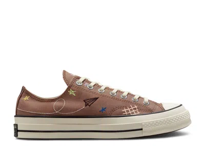 Converse Chuck 70 Low 'cowboy Embroidery' In Orange