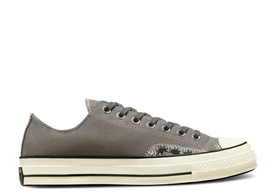 Converse Chuck 70 Low 'crafted Ollie Patch - Origin Story Grey' In Gray