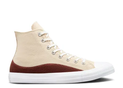 Converse Chuck Taylor All Star Craft Mix High 'natural Red Oak' In Pink