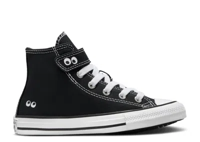 Converse Chuck Taylor All Star Easyon High Ps 'eyes' In Black