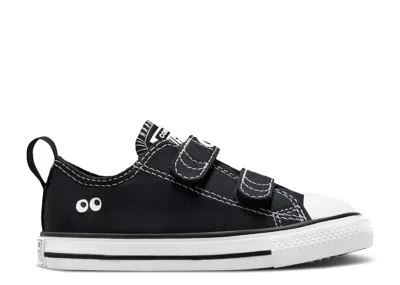 Converse Babies'   Chuck Taylor All Star Easyon Low Td 'eyes' In Black
